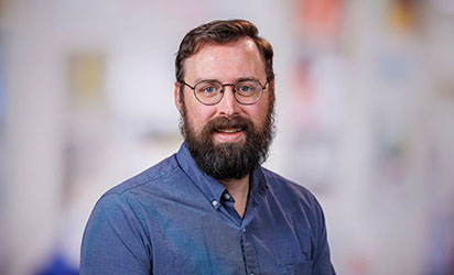 Portrait of Kyle Turver, MA, MDiv.